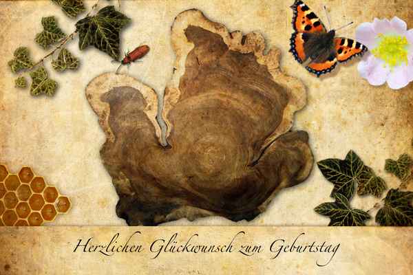 Geburtstagkarte für "UHUs" ab 40  mit Begleittext ;-)