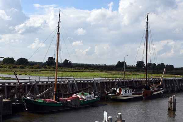 Alte Segler vor Zoutkamp