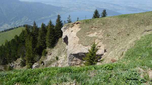Abbruchkante am Rossberg