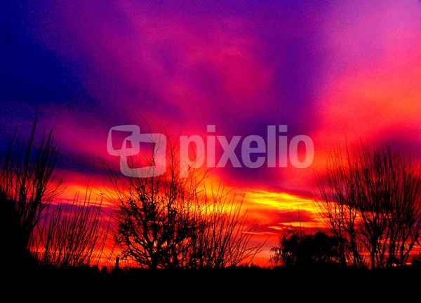 Der Himmel ist explodiert