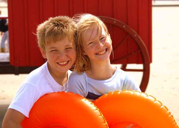Ferien auf Borkum - Nahaufnahme Querformat - Endlich Sommer - 46