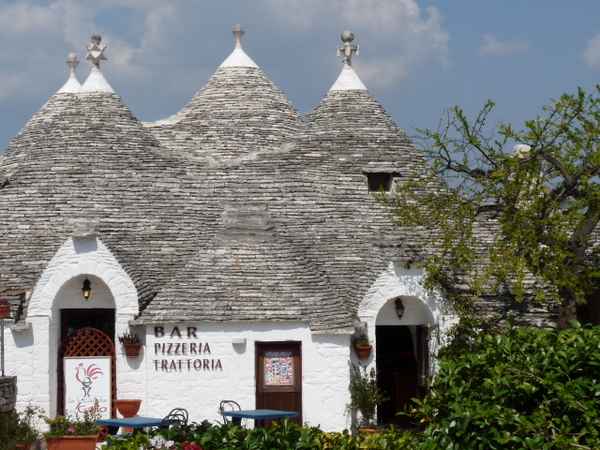 Trulli-Restaurant (Alberobello, Italien)