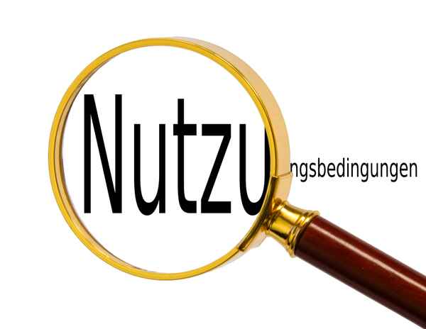 Nutzungsbedingungen