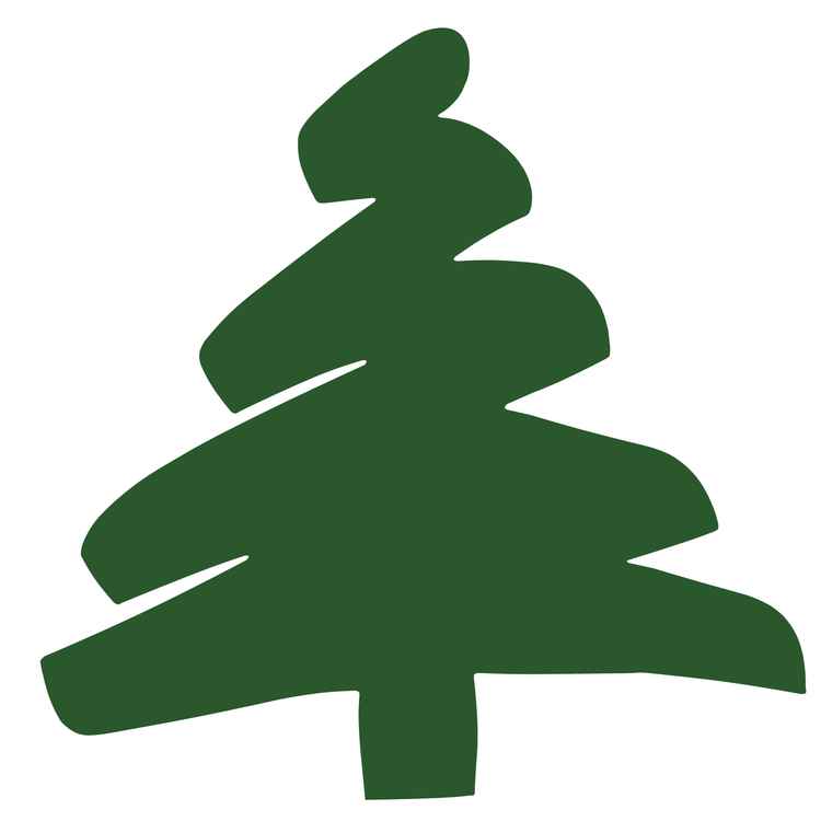 Weihnachtsbaum - abstrakt