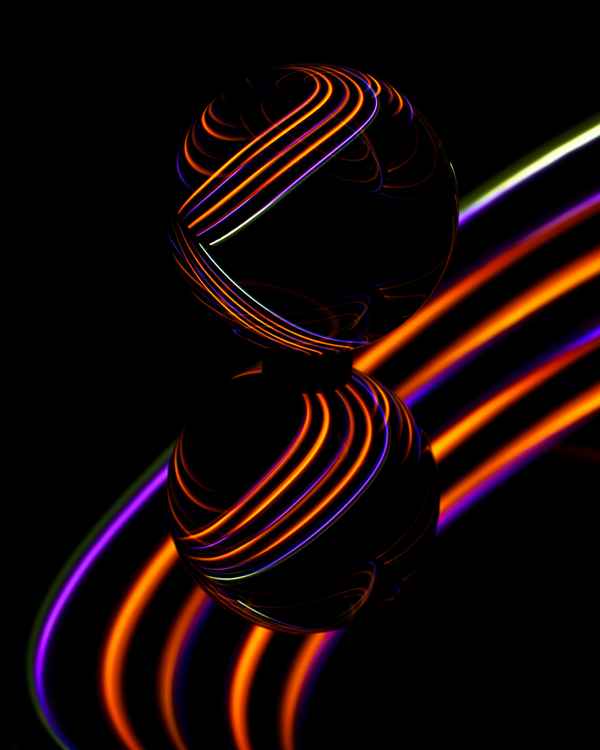 Lensball Lightpainting