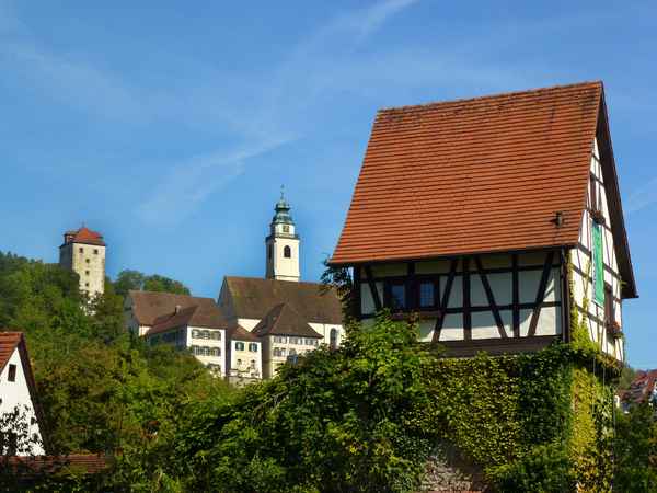 Horb am Neckar mit Altstadt