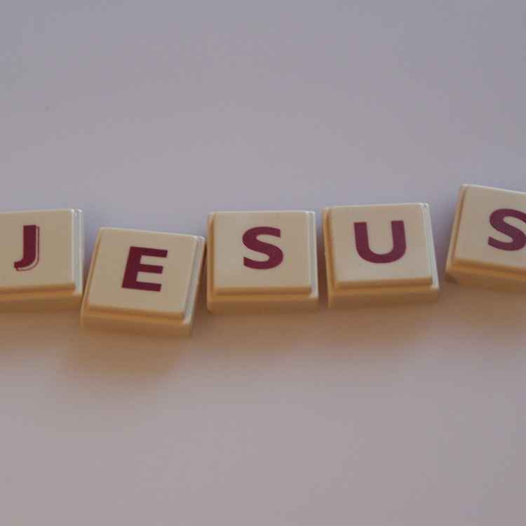 Wortbild Jesus
