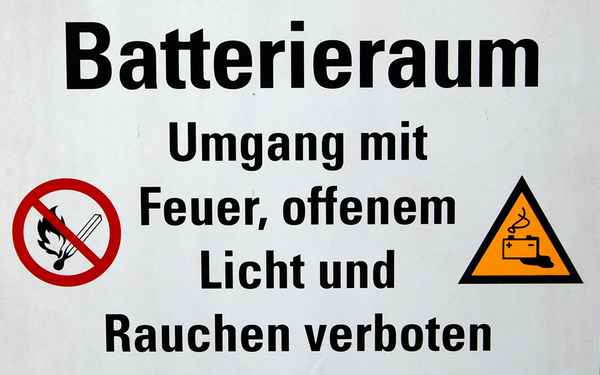 Batterieraum