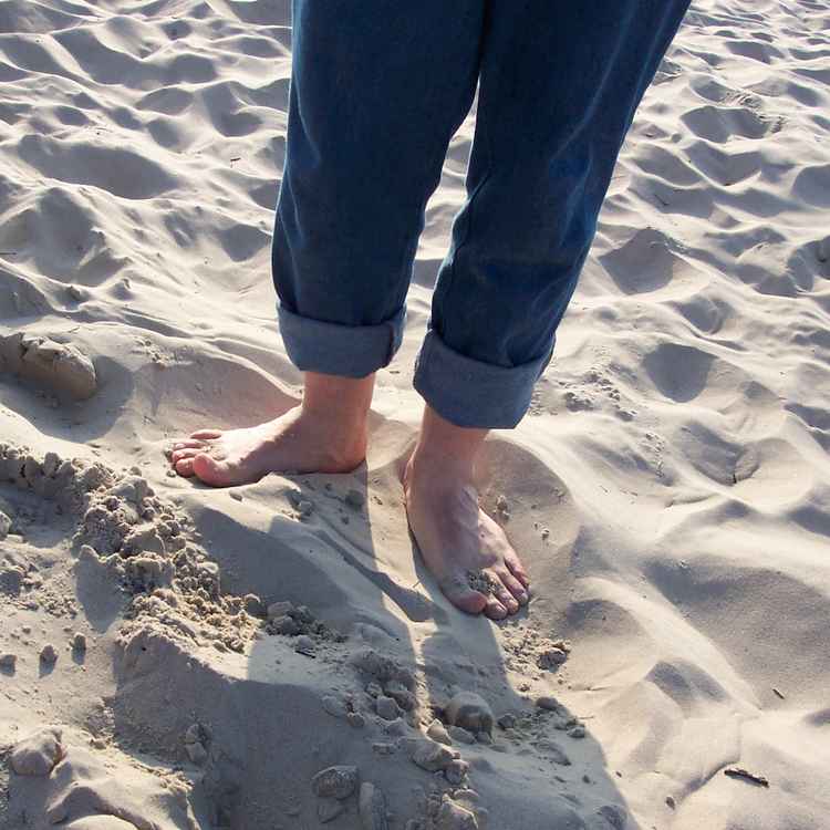 Füsse im Sand