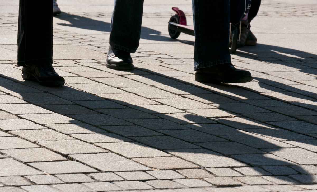 Schritte im Frühling