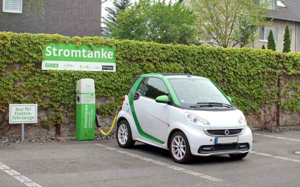 Ladestation für Elektroautos in Düsseldorf