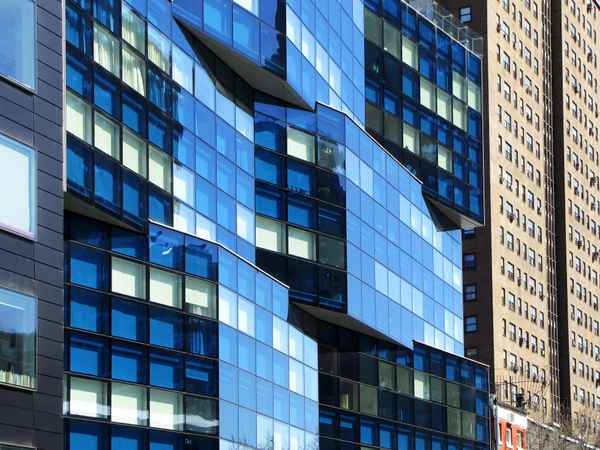 Fassaden-Effekte in Chelsea, Manhattan