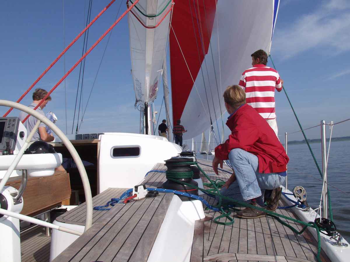 warten auf wind