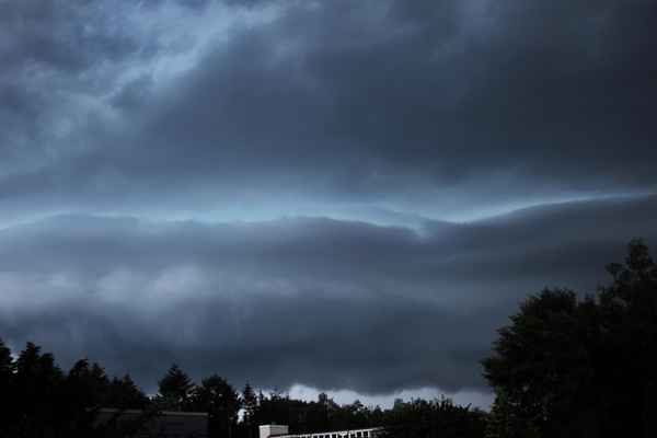 ein Unwetter naht