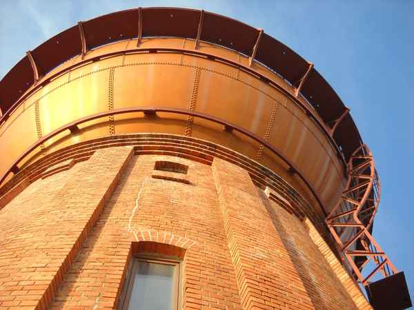 Cottbus - Wasserturm (Detailansicht)