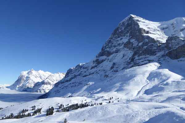 Nahe an der Eigernordwand