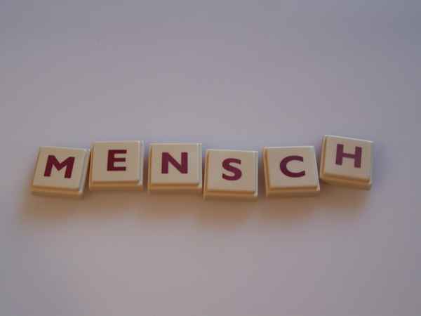Wortbild Mensch