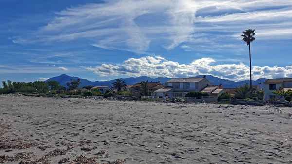 am Strand von Folelli