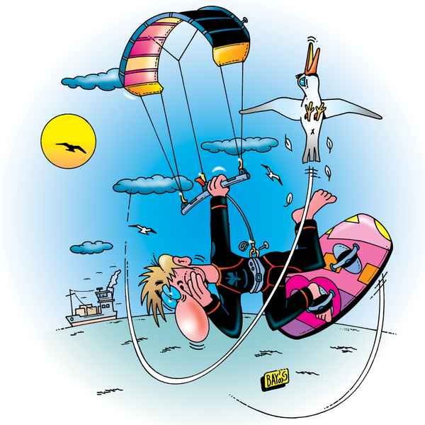 Sport ist Mord: Kitesurfen