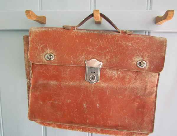 Abgenutzte Schultasche