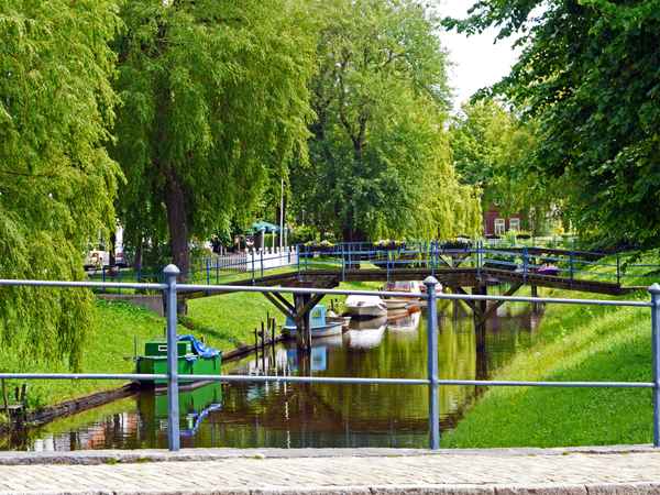 Gracht in Friedrichstadt