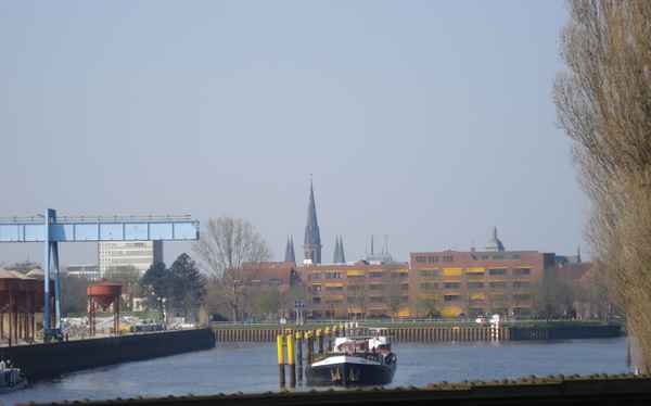 Wendehafen in Oldenburg (Hunte)
