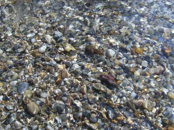 Steine im Wasser