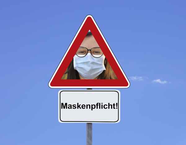 Maskenpflicht, Maske tragen