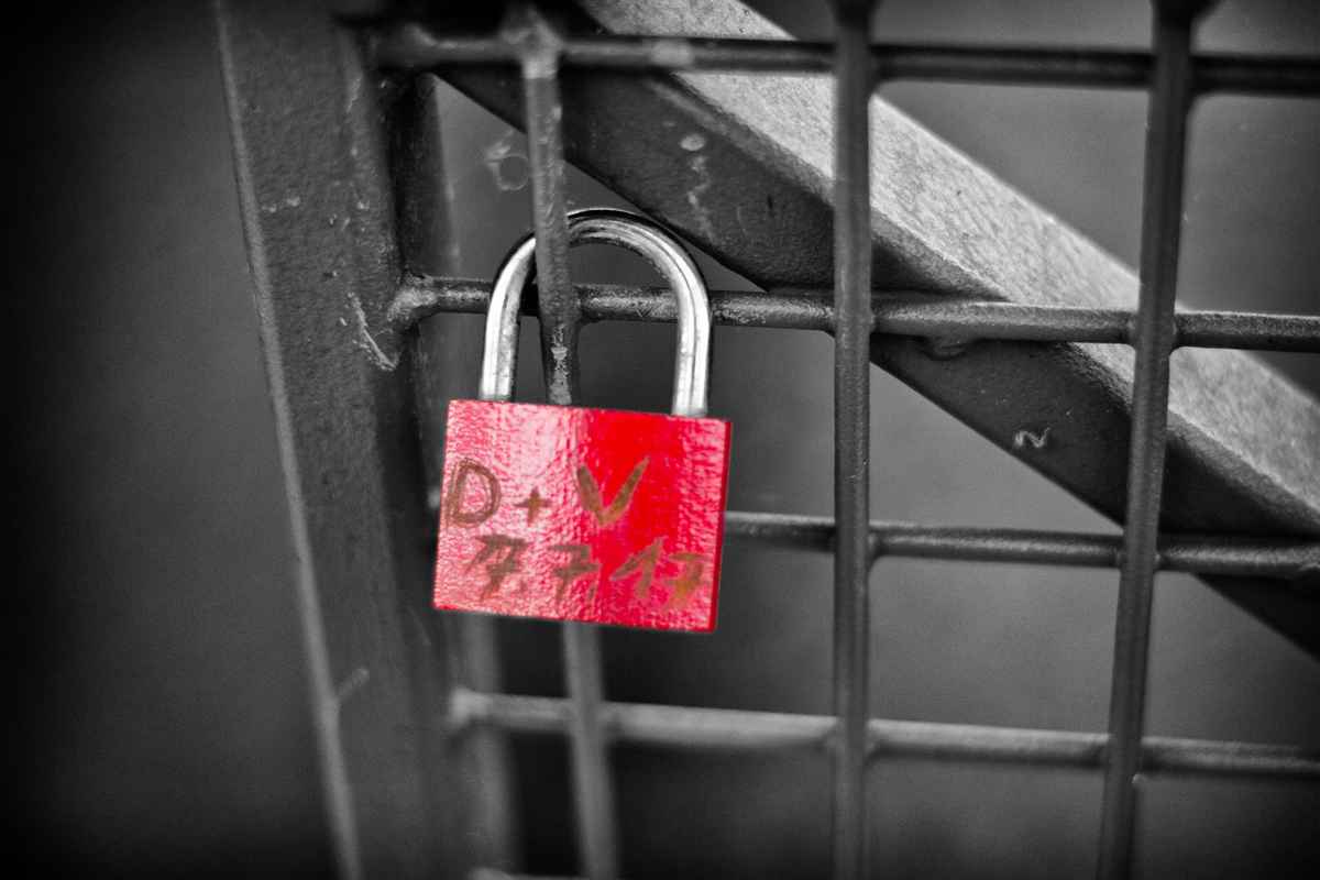 Liebesschloss von D+V