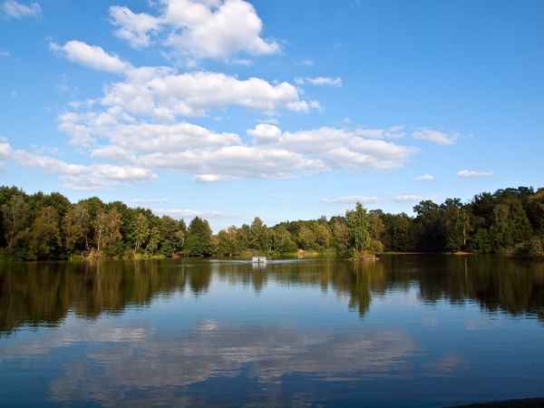 Anglersee beim grünen See in Steinheim