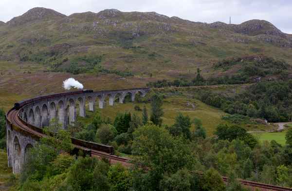 Über den Glenfinnan-Viadukt