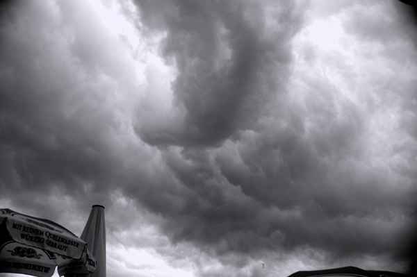 Unwetter im Anmarsch