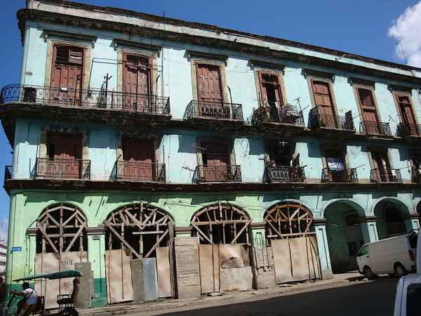 Altes Wohnhaus in Havanna