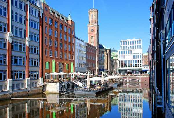 Bleichenfleet - ein fast südliches Flair