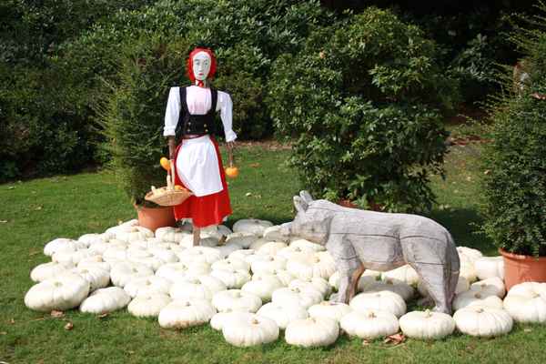Kürbis-Märchenwelt,  Rotkäppchen