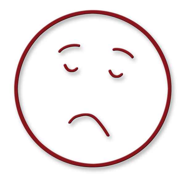 Smiley - schmollend