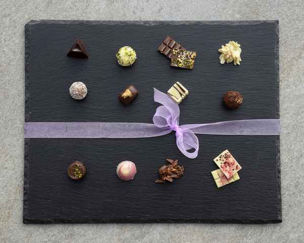 Hausgemachte Pralinen