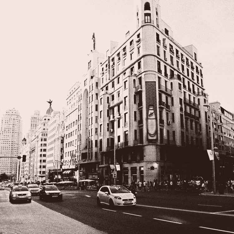 Calle Gran Via, Madrid