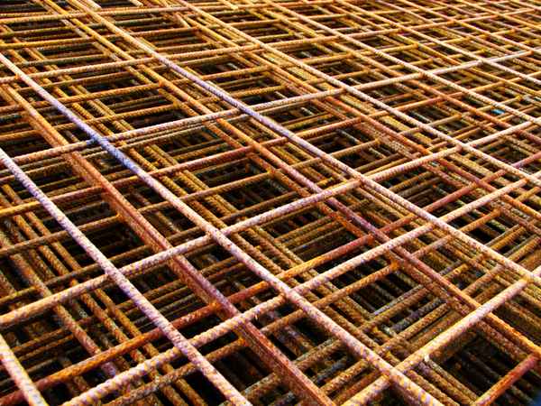 Stahlmatten für die Baustelle