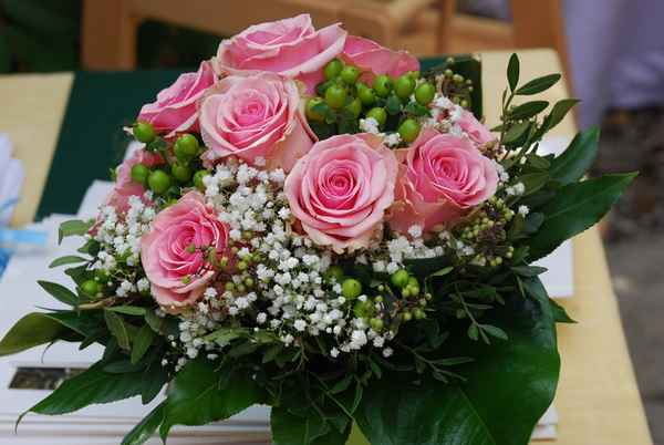 Blumenstrauß rosa Rosen