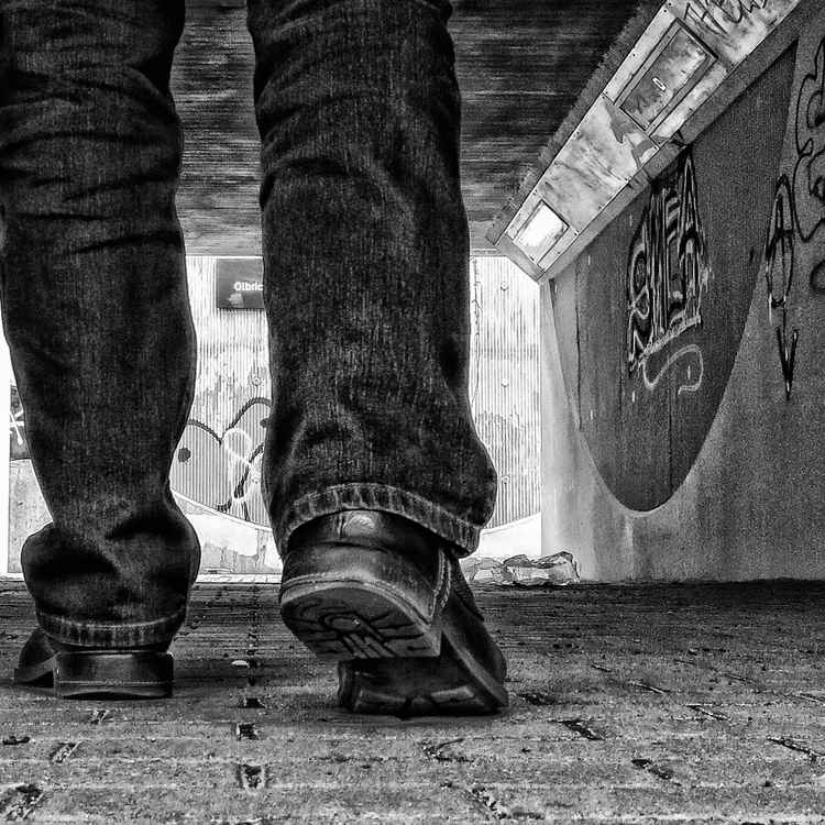 Allein im Tunnel