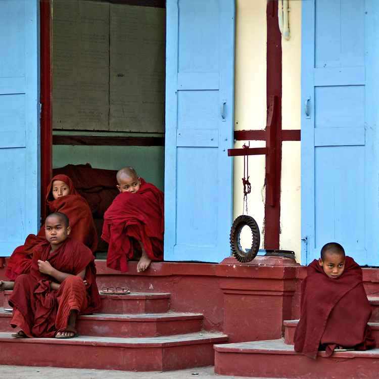 Die Menschen Burmas ....