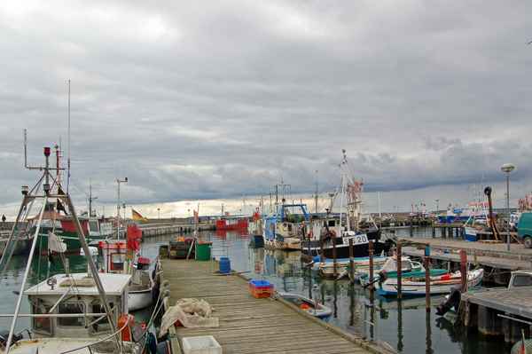 Der Fischereihafen von Sassnitz (Rügen)