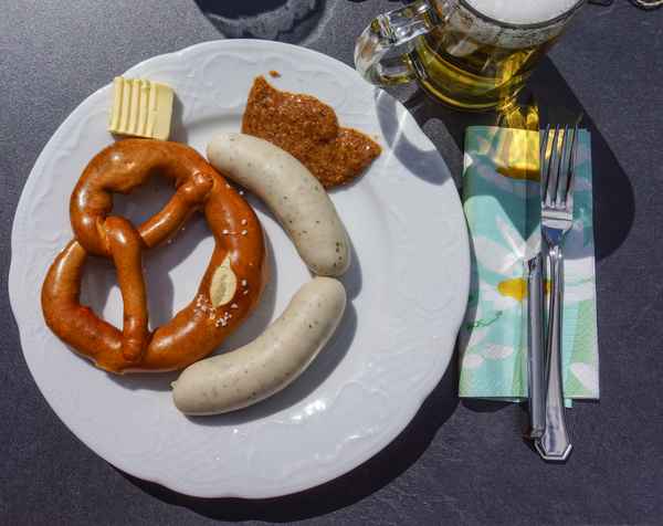 Weisswurst-Frühstück