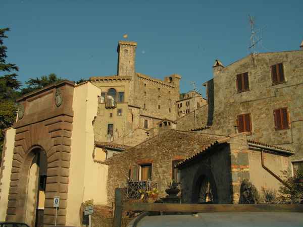 Blick auf Bolsena (Toscana)