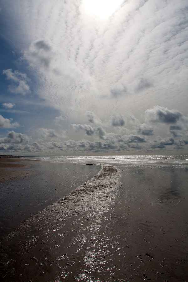 Strandspaziergang mit Weitblick