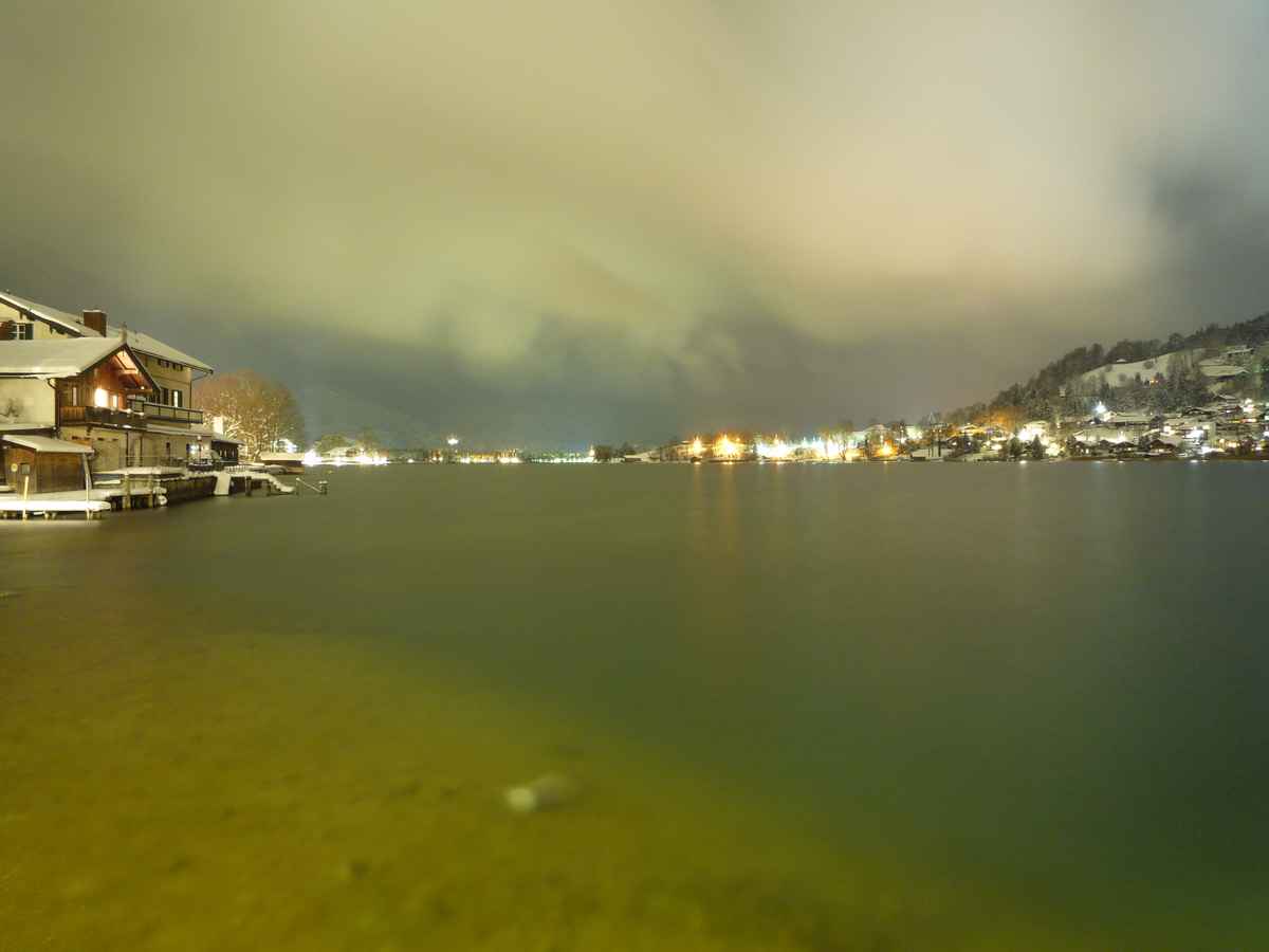 Tegernsee bei Nacht