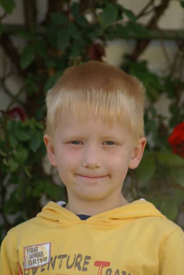 Kleiner Lukas im Motiv