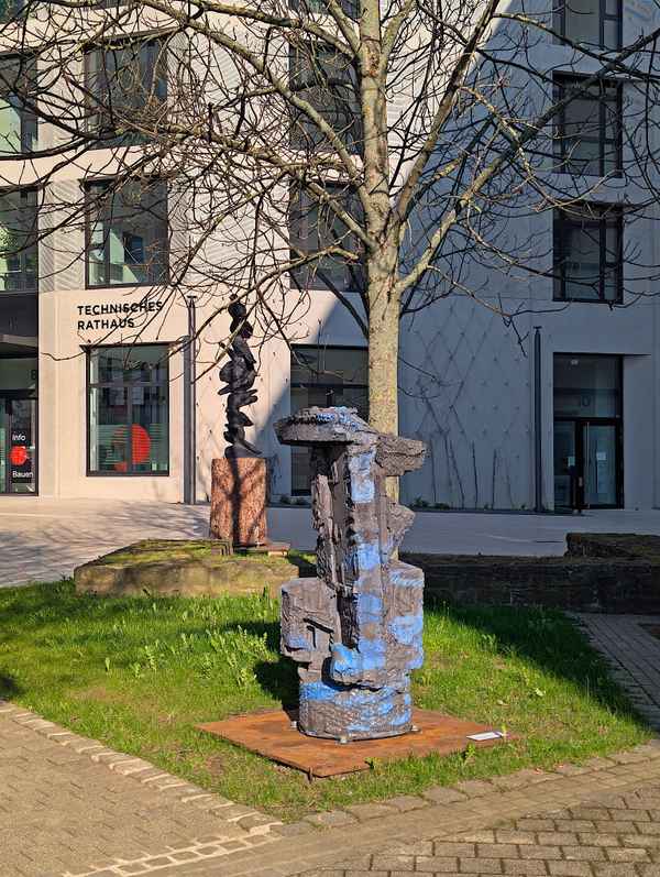 Temporärer Kunststandort