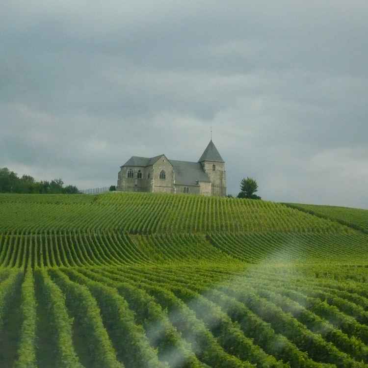 Kirche in der Chanpagne